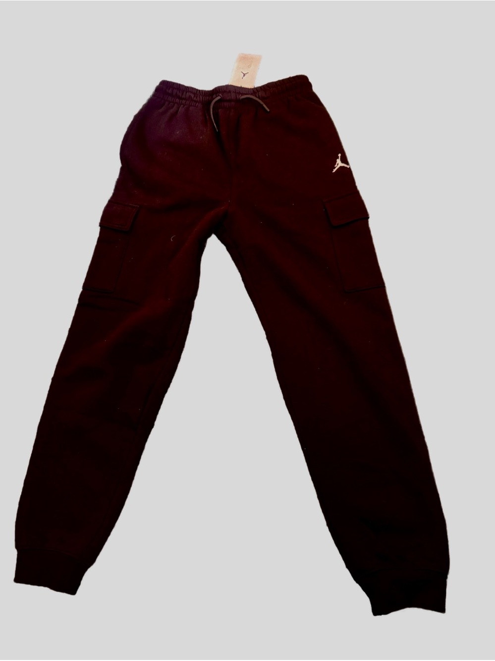 XL Jordan Kids Black Cargo Joggers